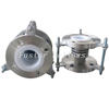 Фланец по стандарту DIN, стальная футеровка, PTFE (полипропилен), сильфонный компенсатор, химический 